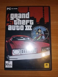 Grand Theft Auto 3 PC CD ROM Computer Game Complete With Manual - Picture 1 of 3