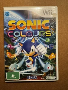 Sonic: Colours - Nintendo Wii - GREAT DISC! Sonic the Hedgehog - Manual Included - Picture 1 of 5