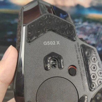 1Pack Mouse Skates for G502X PLUS Wireless Mouse Feet Pad 3D Texture Glides Feet - Image 1 of 4