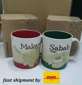 Taza Starbucks Malasia y Sabah Icono Global City Collector 160z envío por DHL - Imagen 1 de 6