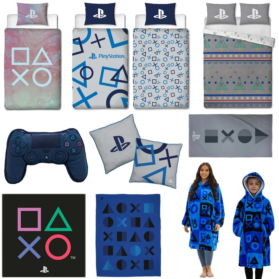 Playstation Gamers Room - Duvet Cover Set | Cushions | Blankets | Towels & More
