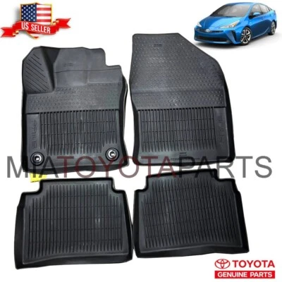 Forros de piso originales originales para todo tipo de clima Toyota Prius 2016-2021 PT206-47200-20 Foto 1 de 4