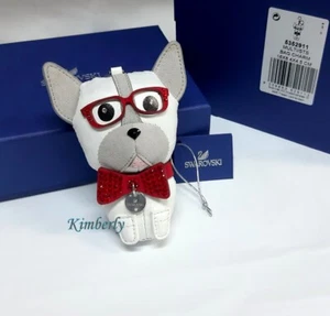 Swarovski 3D Bruno Bag Charm W/Key Holder Leather Crystal Authentic NEW 5352911 - Picture 1 of 7