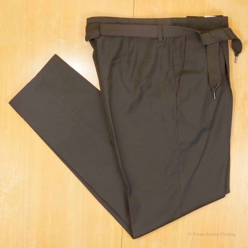 ACNE STUDIOS Pantaloni in lana ACNE Play 2 neri a piega singola AW09 S 36 USA taglia 6 KS01
