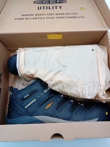 Keen Herren Lansing Wasserdicht Stahlkappe Sicherheitsstiefel 1018079 Größe 14D - Bild 1 von 6
