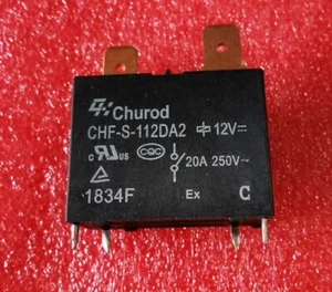1 PIEZA Nuevo CHF-S-112DA2 12VDC 20A 4 pines CHF-V-112DA2 Relé de Alimentación Churod - Imagen 1 de 1