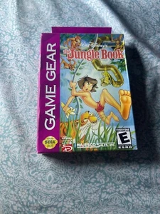 Vintage SEGA GAME GEAR Empty Box JUNGLE BOOK - Picture 1 of 2