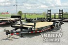 NEW 2027 7 X 20 14k Heavy Duty Equipment Trailer w/ Spring Assist Ramps