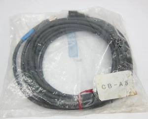 NEW KEYENCE CB-A5 5 Meter Cable For Displacement Sensor Head - Picture 1 of 3