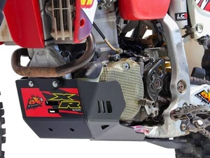 AXP PROTEZIONE CARTER PARAMOTORE NERO 6mm HONDA xr 650 R 2000-2008 - Picture 1 of 4