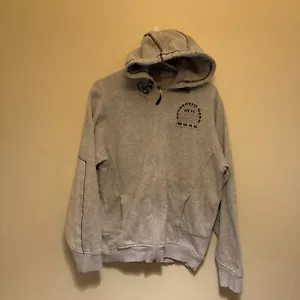 Sudadera con capucha negra con cremallera completa Snickers para hombre talla pequeña - Imagen 1 de 4