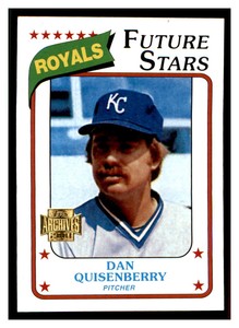 2001 Topps Archives #325 DAN QUISENBERRY Kansas City Royals ~C6UU