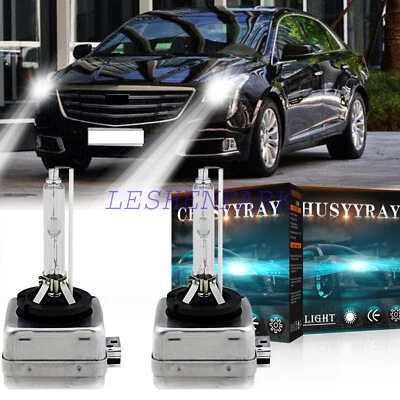 Front HID Headlight Bulb FIT FOR CADILLAC XTS 2013 2014-2017 High/Low Beam 6000K - Image 1 of 4