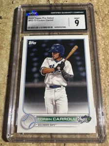 2022 Topps Pro Debut Corbin Carroll #PD-73 - CGC 9 - Bild 1 von 2