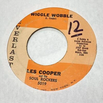 Les Cooper & The Soul Rockers - Wiggle Wobble / Dig Yourself - 45 rpm Record VG - Image 1 of 2