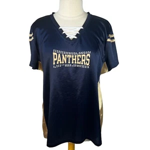 KA For Her Pitt Panthers Shirt Jersey Womens 2XL Blue Gold - Picture 1 of 10