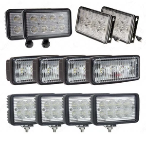 12x LED Work Lights Kit For John Deere 7010 Series: 7210 7410 7610 7710 7810 - Picture 1 of 11