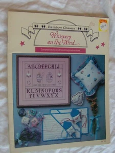CANDLEWICKING PATTERN CHART Whispers On the Wind Sampler Hearts Goose Sheep ++++ - Imagen 1 de 7