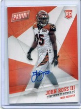 2017 Panini Black Friday Autographs John Ross Rookie Auto