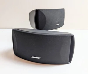 2 Bose Gemstone Speakers Black 321 3-2-1 CineMate I, II, III, GS Free Shipping - Picture 1 of 6