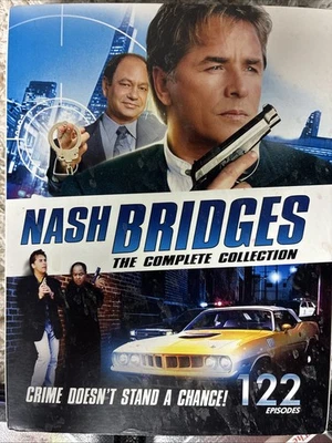 Nash Bridges: Complete Collection (DVD) 22 CDs Fast Shipping Foto 1 de 4