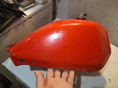 1979 1980 1981 1982 Honda ATC110 ATC 110 OEM tanque de combustível gasolina furo e tampa danificados? - Imagem 1 de 4