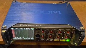 Zoom F8 Digital Recorder /W Cases,2 Battery Packs,Camera Mount,cables, SD Card. - Picture 1 of 21