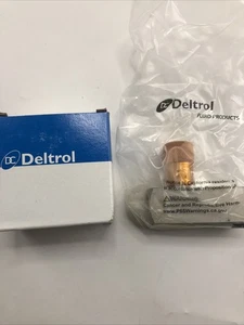 "Válvula de control de fluidos de acero inoxidable Deltrol EF25SS 10120-49 3/8"" NPTF nueva en caja" - Imagen 1 de 6