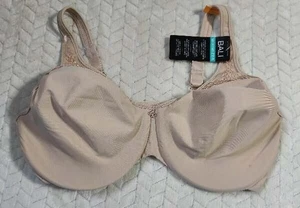 Sujetador minimizador Bali 40DDD sin relleno con aros beige NUEVO NUEVO CON ETIQUETAS - Imagen 1 de 5