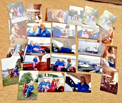 Set A  - ABBA photos/pictures - 24x 6"x4" ABBA photographs 1977 - Image 1 of 4