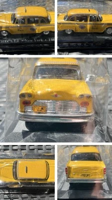 Taxi Voiture Checker New York 1980 jaune 1/43 ALTAYA - Photo 1/4