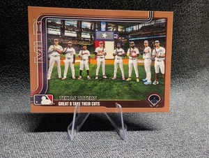 2025 Topps Series 2 Gold Parallel Texas Taters #409 HR Derby /2025 - Picture 1 of 2