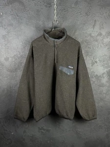Vintage 90s Patagonia Synchilla Retro 1/3 Snap Fleece Jacket - Picture 1 of 11