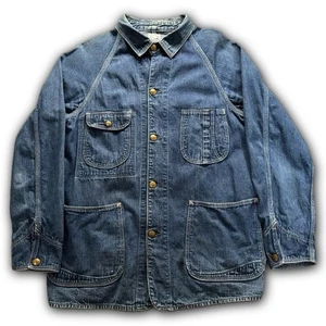 orslow 50s Vintage Replica Coverall Denim Jacket Indigo Navy Size 1 S F/S - Picture 1 of 16