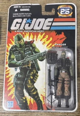 Figura de acción Hasbro G.I Joe 25 aniversario serie de cómics Ranger Beachhead sin usar, en caja Foto 1 de 4