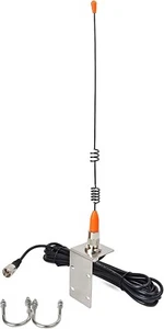Antena morska VHF 156-163 MHz antena ze wspornikiem 5m RG58 kompatybilna z kablem - Zdjęcie 1 z 6