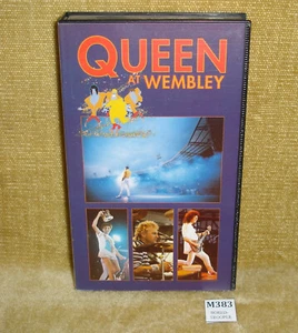 VINTAGE QUEEN AT WEMBLEY VHS VIDEO CASSETTE - PML ROCK COLLECTION 1990 MUSIC HTF - Imagen 1 de 4