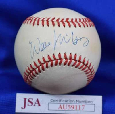 Willie McCovey JSA COA Autographed National League Signed Baseball - Image 1 of 2