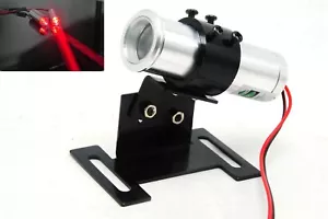 Modulo laser punto rosso Fat Beam 100 mW 650 nm per spettacolo laser KTV/bar DJ con supporto 22 mm - Foto 1 di 6