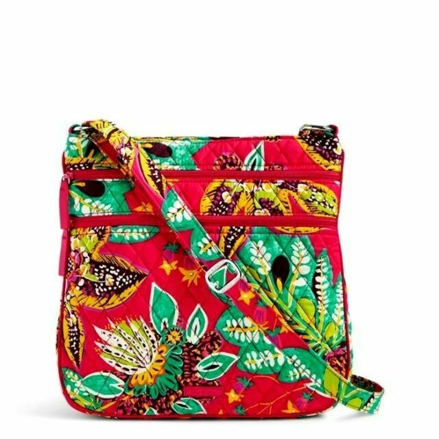 Vera Bradley Triple Zip Hipster Crossbody Bag - Rumba