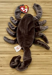 TY Beanie Babies Stringer Scorpion 1997 1998 RARE Tags With Errors WRONG YEAR - Bild 1 von 3