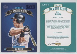 2020 Panini Diamond Kings All-Time Artist Proof Blue Cal Ripken Jr #ATDK-30 HOF