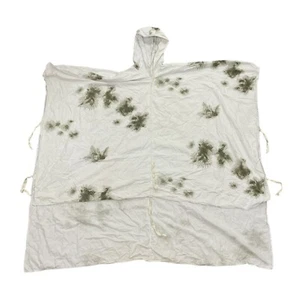 Genuine German Army Schneetarn Snow Camouflage Poncho Winter Concealment Shroud - Picture 1 of 16