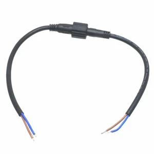 DC Power Male to Female O-Ring Waterproof Cable 5.5 x 2.1mm 2pin solder 20cm - Picture 1 of 5