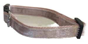 Collare per Cani in Nylon/Velluto Grande Clip Regolabile Chiusura Piccolo Fino a 12" - Foto 1 di 1
