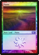 Plains (231) FOIL Magic 2010 / M10 NM Basic Land MAGIC GATHERING CARD ABUGames