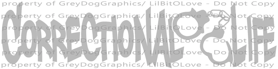 Наручники исправительные пожизненные виниловая наклейка стикер исправительные учреждения офицер полиции закон - Изображение 1 из 1