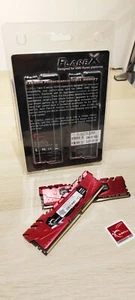 32GB G.SKILL Flare X Series Red Kit, DDR4-2400 CL15-15-15-39 F4-2400C15D-32GFX - Picture 1 of 4