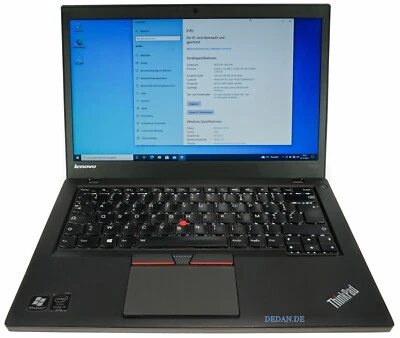 LENOVO ThinkPad T450S i5, 2,3 GHz, 256 GB SSD, 8 GB RAM, Backlight, WIN 10 - Bild 1 von 4