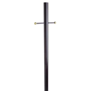 Black Lamp Post With Cross Arm - Picture 1 of 12